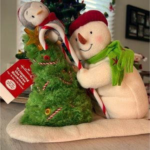 Hallmark 2010 Tree Trimming Snowman plush ornament